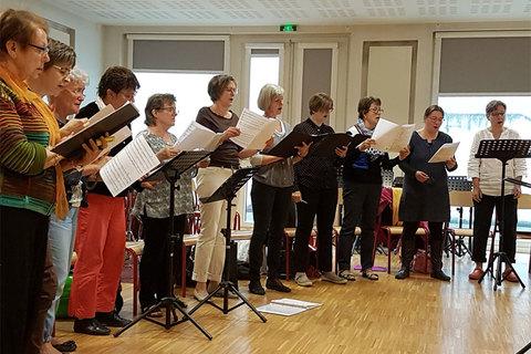 Préparation du concert de Gerstheim
