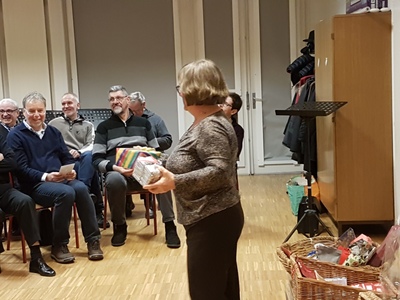 Des paniers remplis de cadeaux&nbsp;!